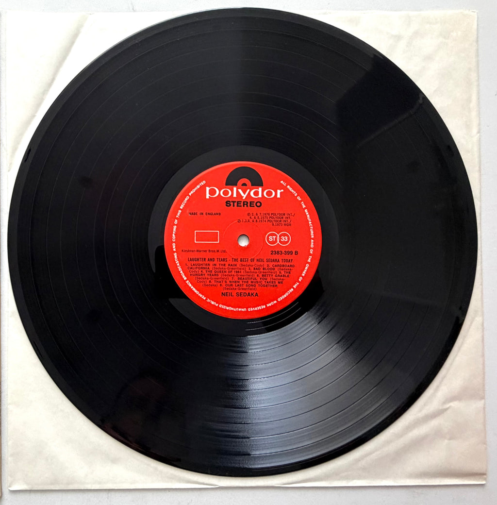 Neil Sedaka - Laughter And Tears - LP 12" Vinyl Album (1976)