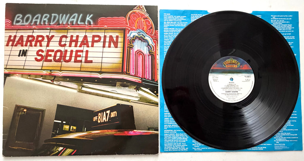 Harry Chapin - Sequel - LP 12" Vinyl Album (1980)