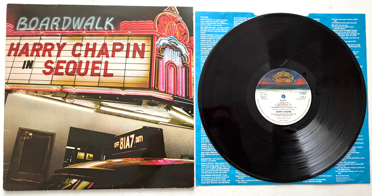 Harry Chapin - Sequel - LP 12" Vinyl Album (1980)