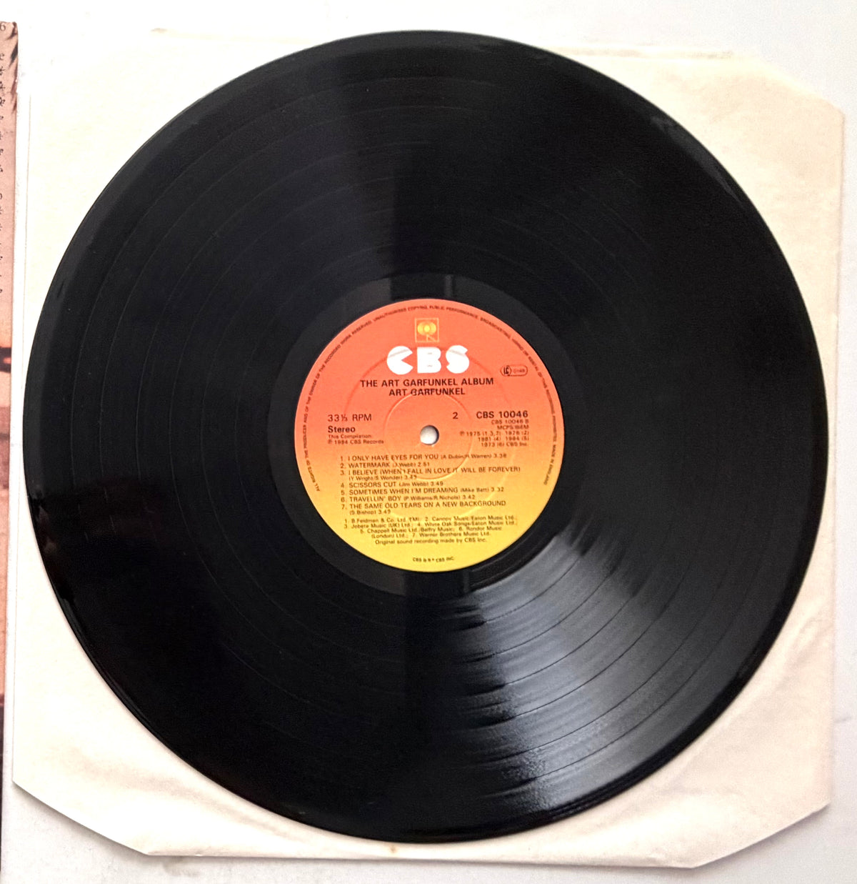 Art Garfunkel - The Art Garfunkel Album - LP 12" Vinyl Album (1984)