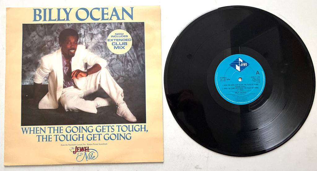 Billy Ocean - When The Going Gets Tough, The Tough Get Going - 12" Single (1986)