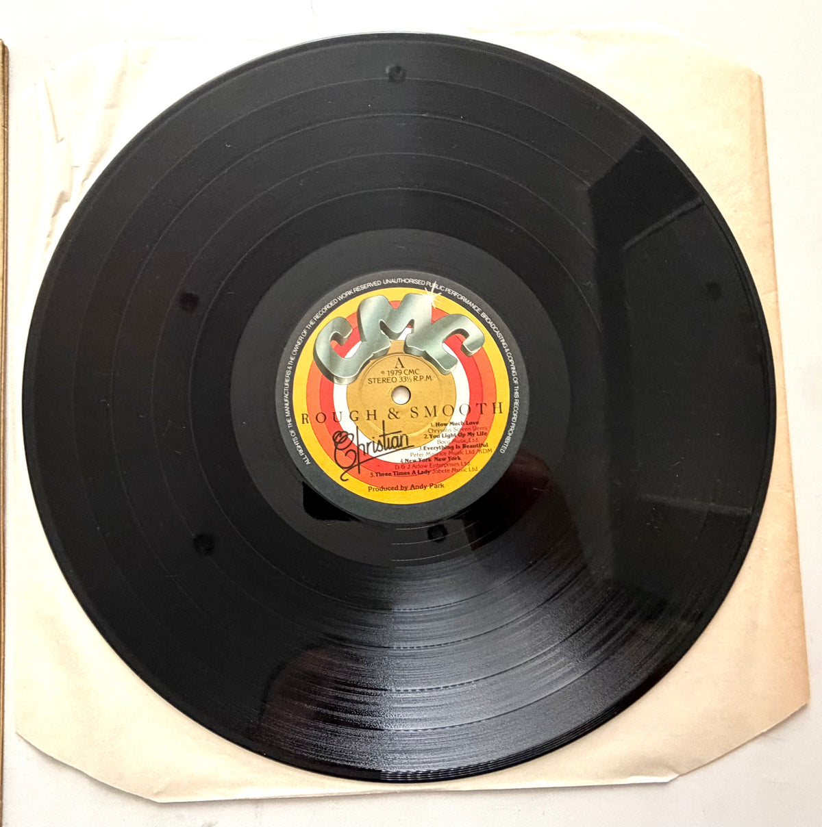 Christian - Rough & Smooth - LP 12" Vinyl (1979)