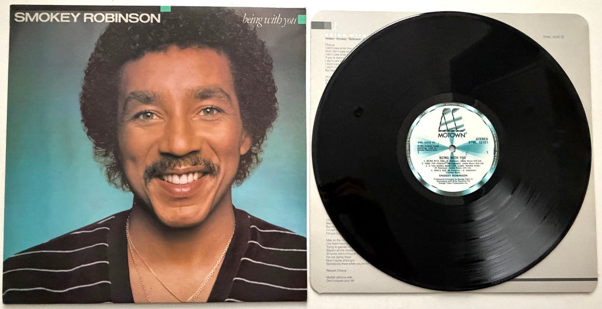 Smokey Robinson - Being With You - LP 12" Vinyl (1981)