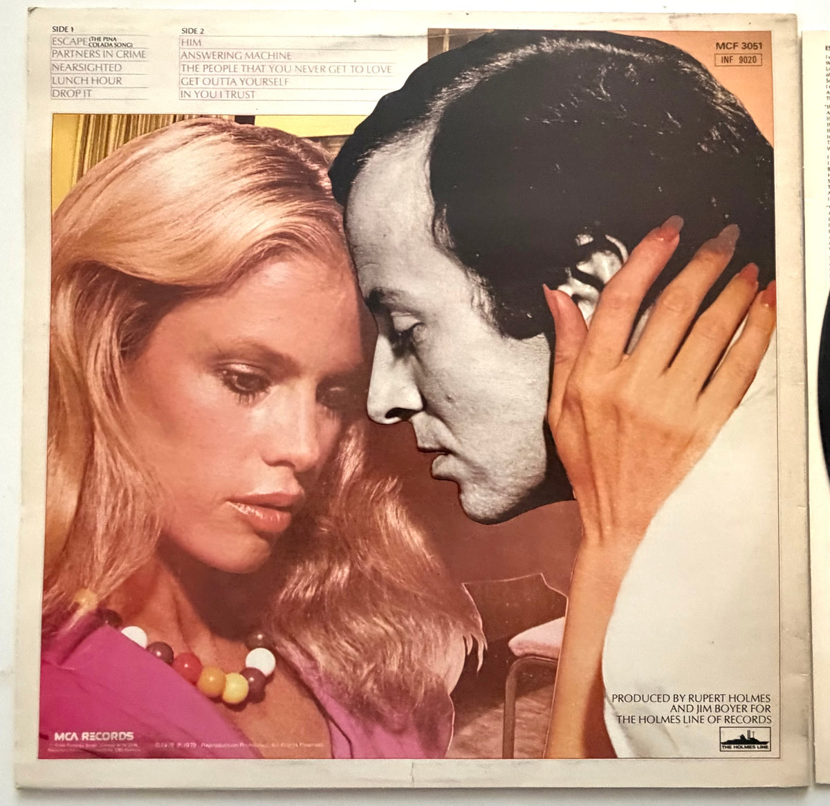 Rupert Holmes - Partners In Crime - LP 12" Vinyl (1979)