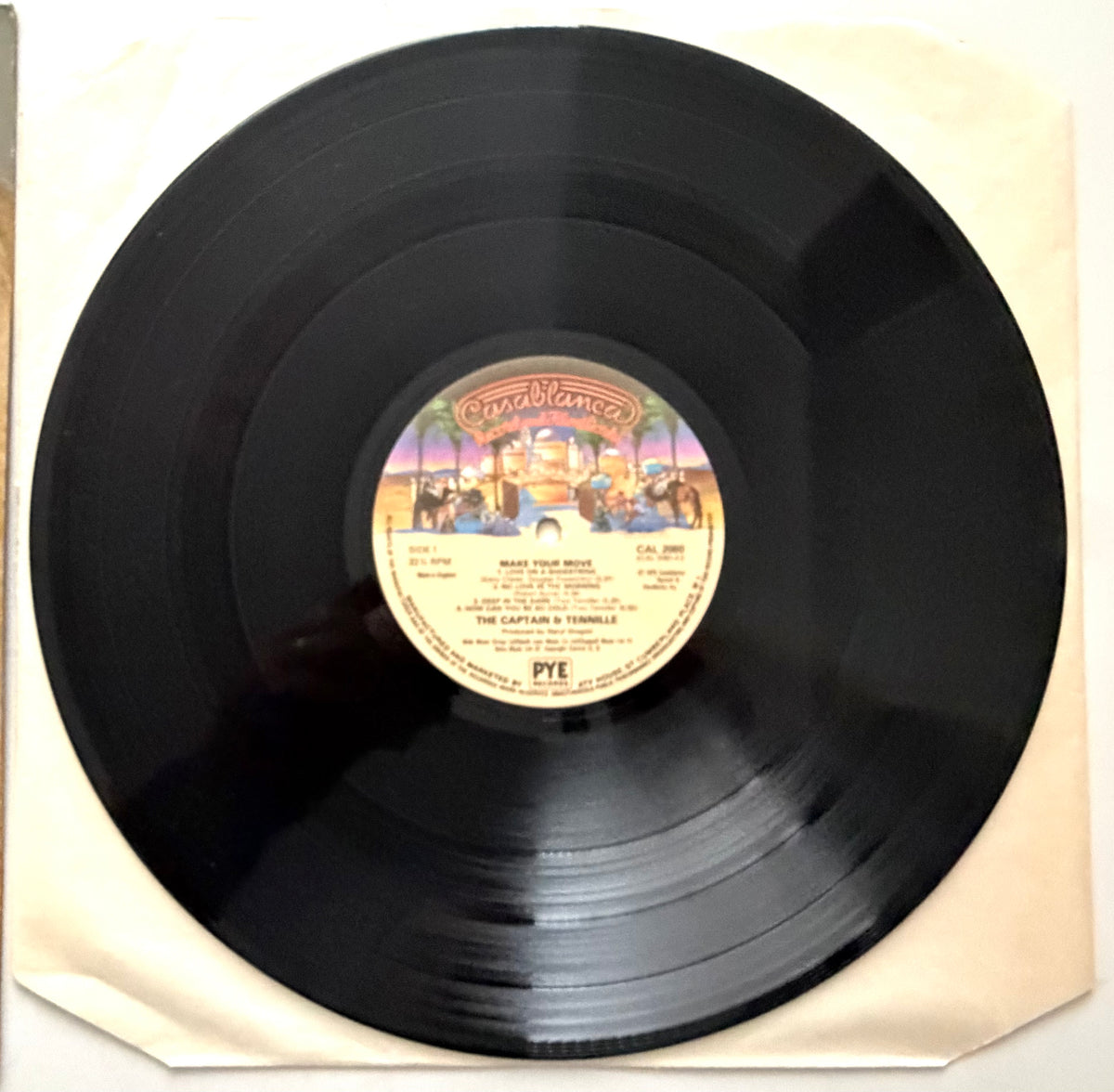 The Captain & Tennille - Make Your Move - LP 12" Vinyl (1979)