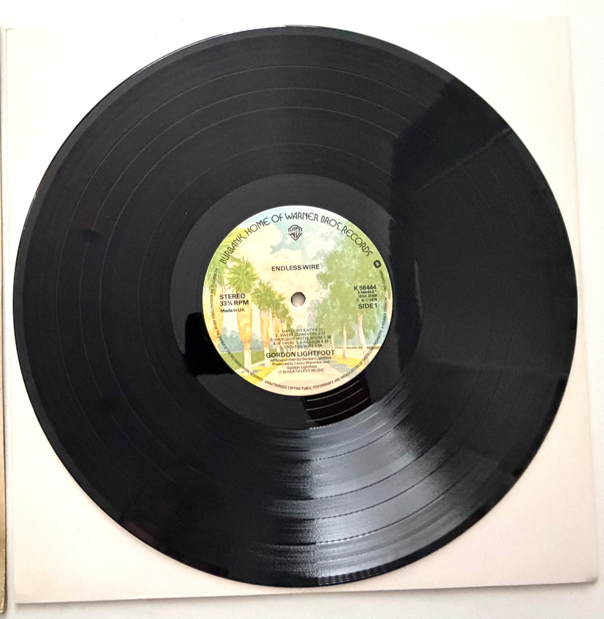 Gordon Lightfoot - Endless Wire - LP 12" Vinyl (1978)