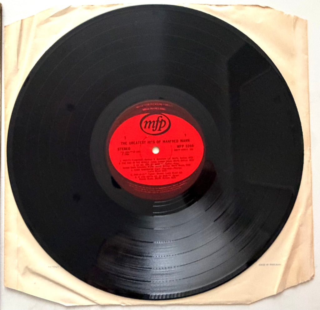 Manfred Mann - The Greatest Hits Of Manfred Man - LP 12" Vinyl (1966)