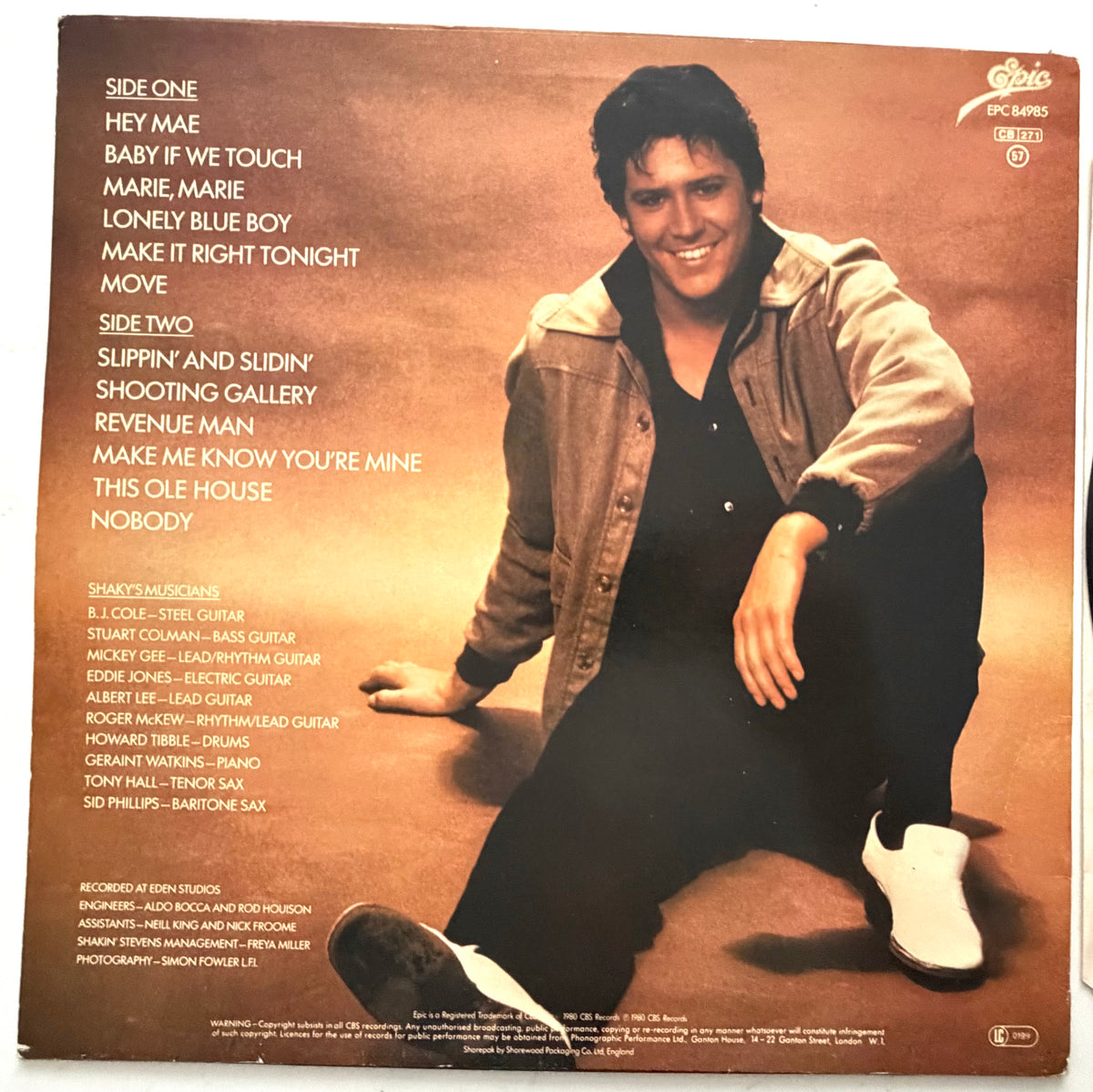Shakin' Stevens - This Ole House - LP 12" Vinyl (1980)