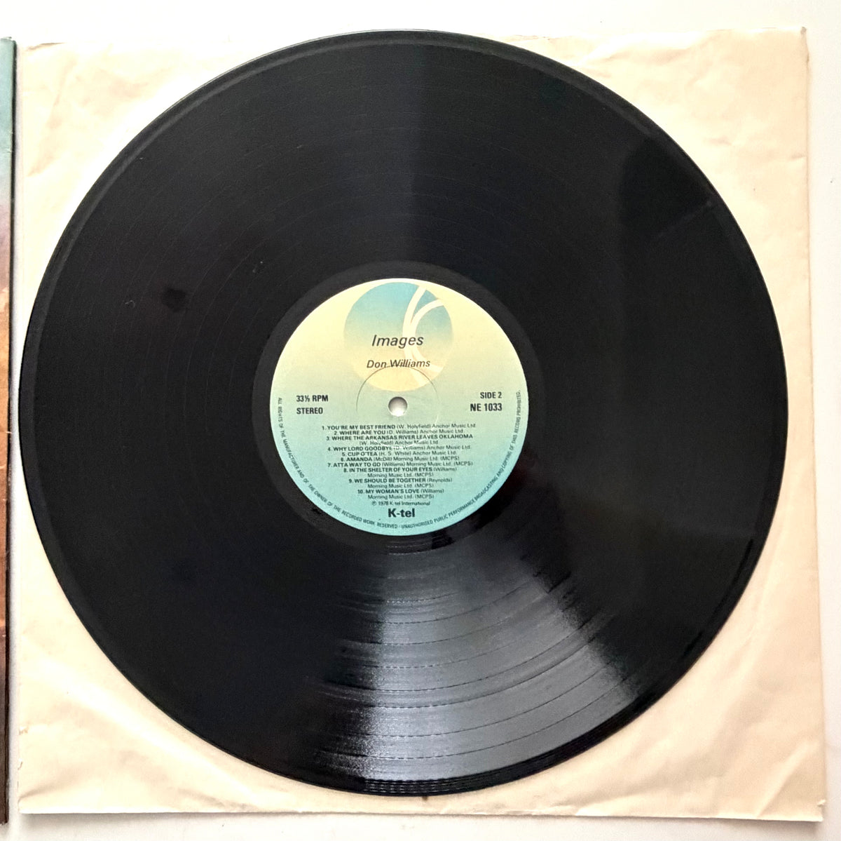 Don Williams - Images - LP 12" Vinyl (1978)