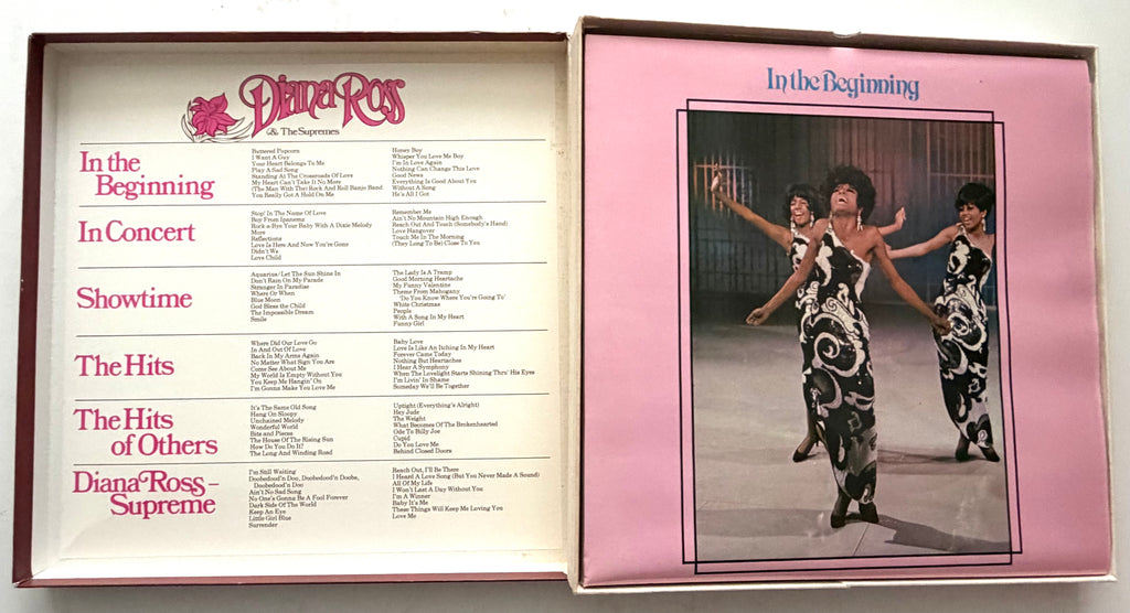 Diana Ross And The Supreme - Six LP 12" Vinyl Album Box Set