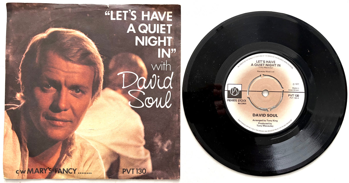 David Soul - Let's Have A Quiet Night In - 7" Vinyl Single (1977)