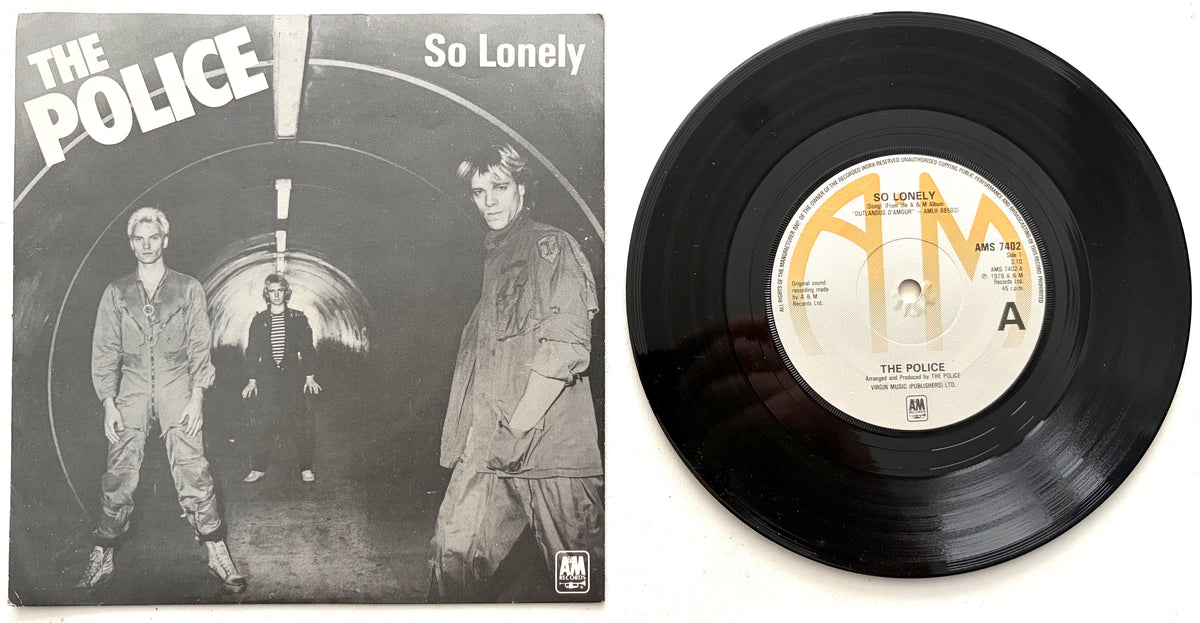 The Police - So Lonely - 7" Vinyl Single (1978)
