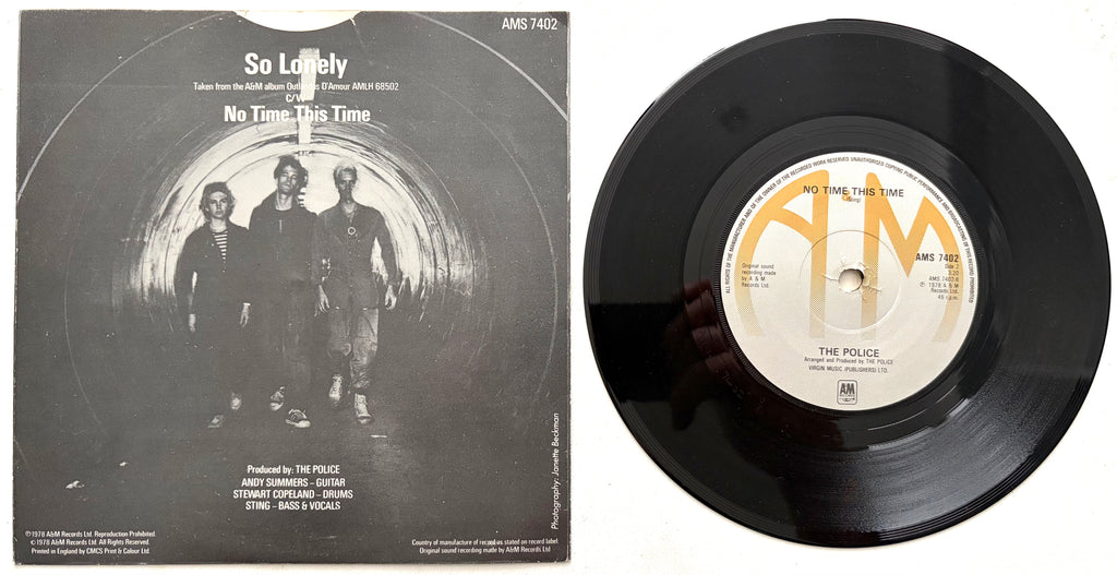 The Police - So Lonely - 7" Vinyl Single (1978)