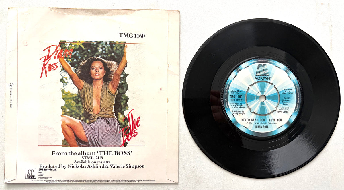 Diana Ross - No One Gets The Prize - 7" Vinyl Single (1979)