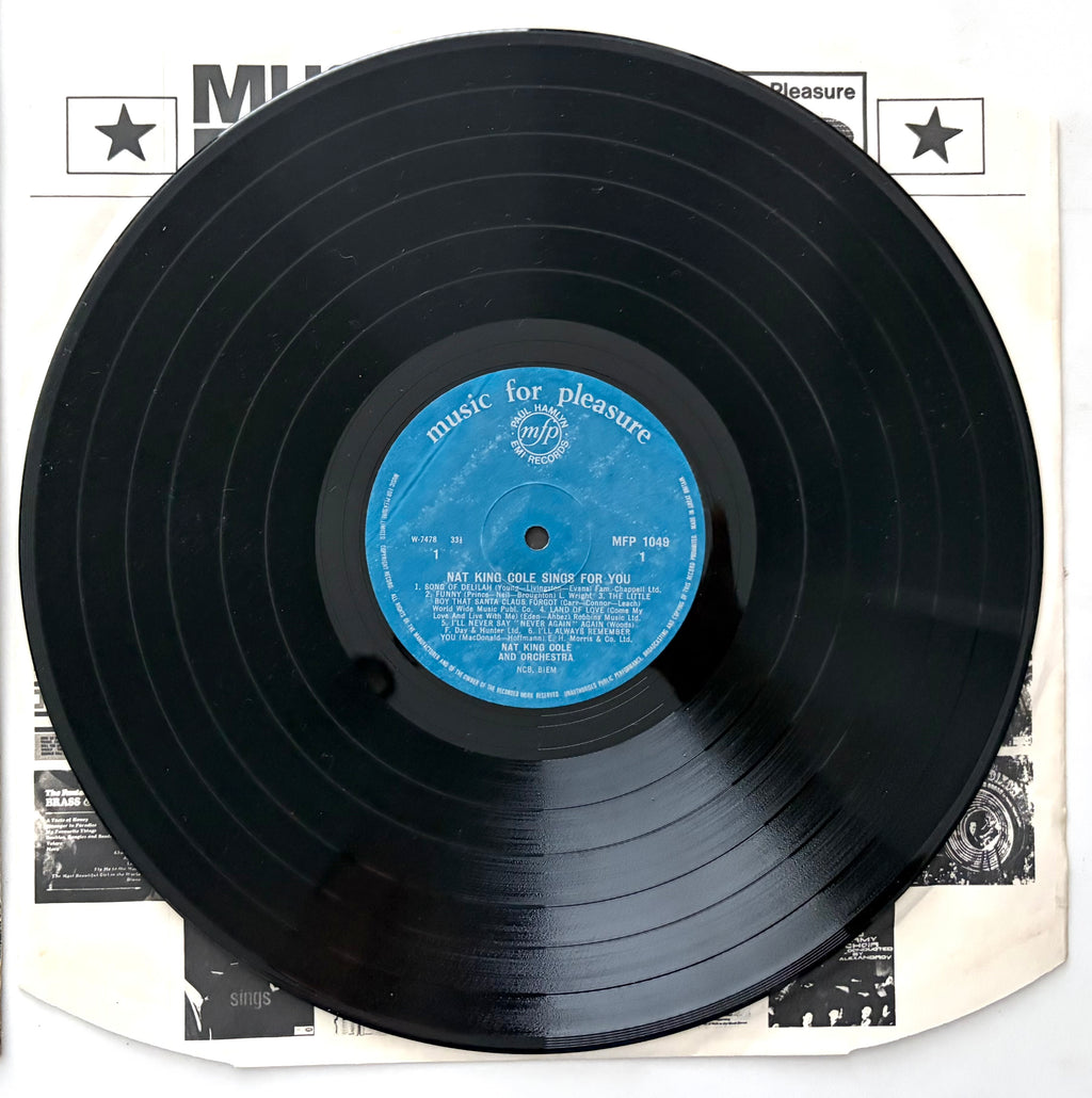 Nat King Cole - Sings For You - LP 12" Vinyl Album (1965)