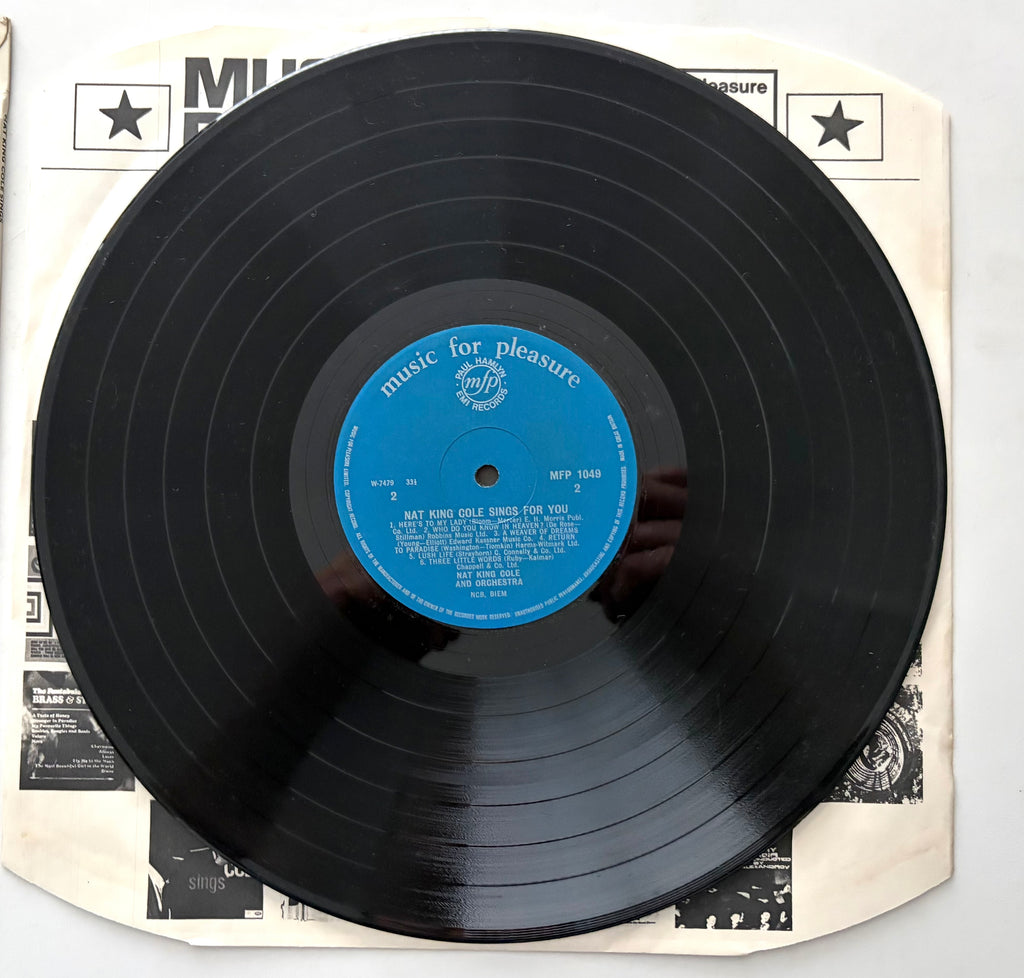 Nat King Cole - Sings For You - LP 12" Vinyl Album (1965)