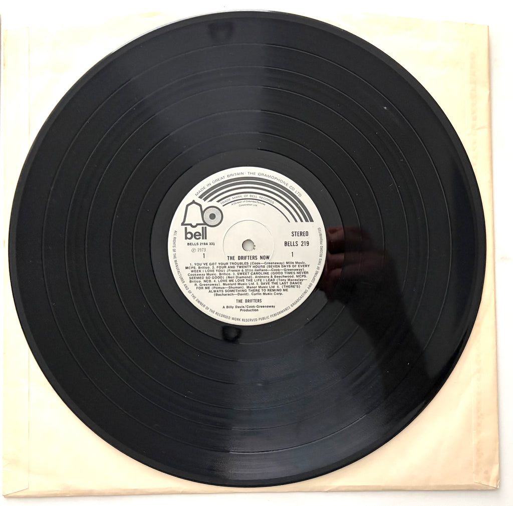 The Drifters - The Drifters Now - LP 12" Vinyl Album (1973)