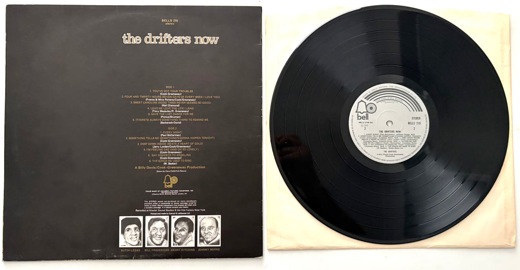 The Drifters - The Drifters Now - LP 12" Vinyl Album (1973)