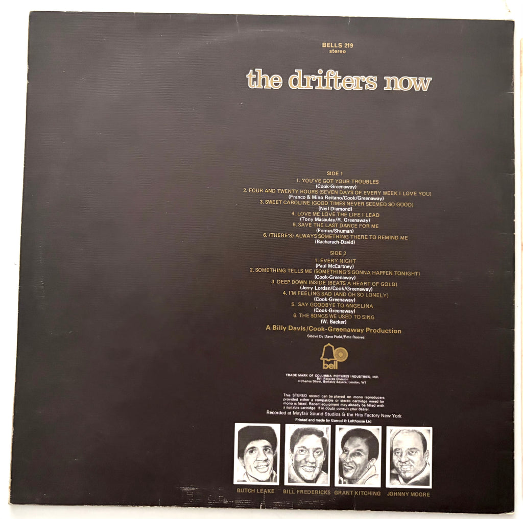 The Drifters - The Drifters Now - LP 12" Vinyl Album (1973)