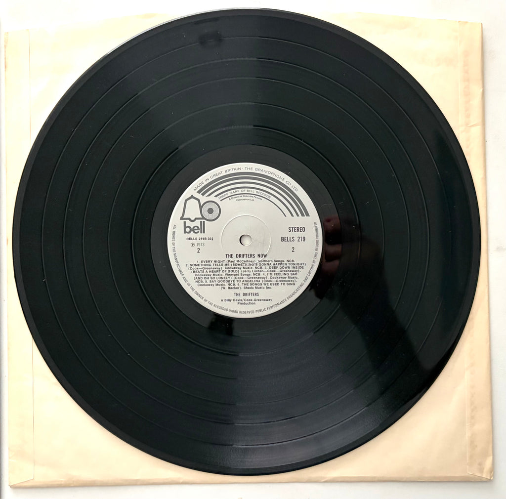 The Drifters - The Drifters Now - LP 12" Vinyl Album (1973)
