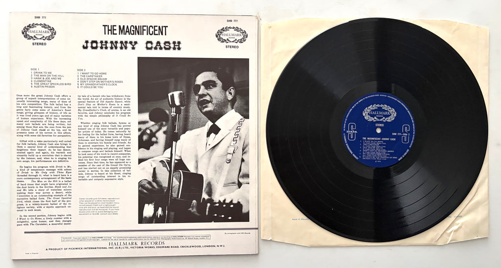 Johnny Cash - The Magnificent Johnny Cash - LP 12" Vinyl Album (1972)