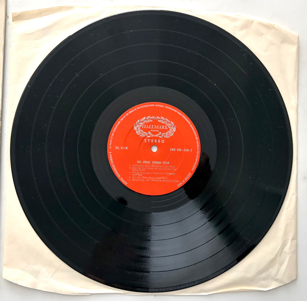 Johnny Cash - The Great Johnny Cash - LP 12" Vinyl Album (1970)