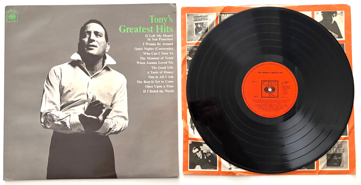 Tony Bennett - Tony Bennett's Greatest Hits - LP 12" Vinyl Album (1966)