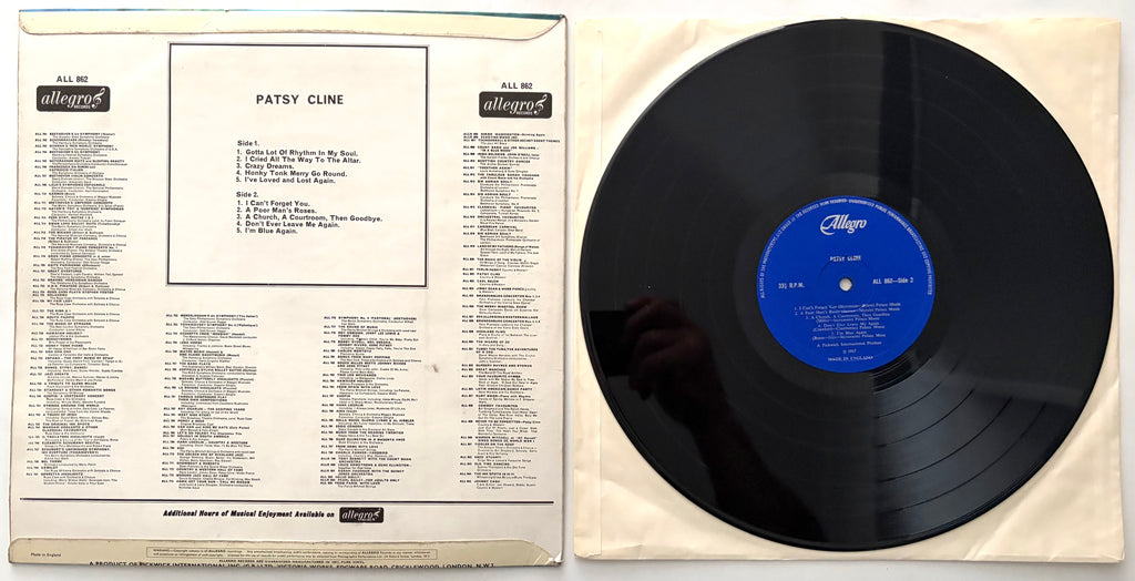 Patsy Cline - Patsy Cline - LP 12" Vinyl Album (1967)