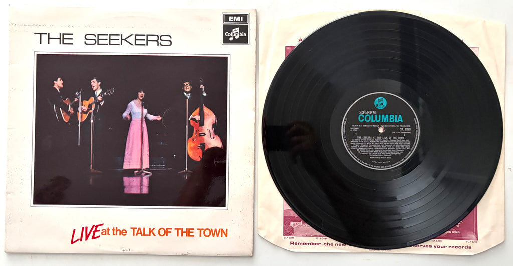 The Seekers - The Seekers At The Talk Of The Town - LP 12" Vinyl Album (1968)