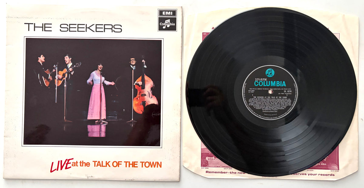 The Seekers - The Seekers At The Talk Of The Town - LP 12" Vinyl Album (1968)