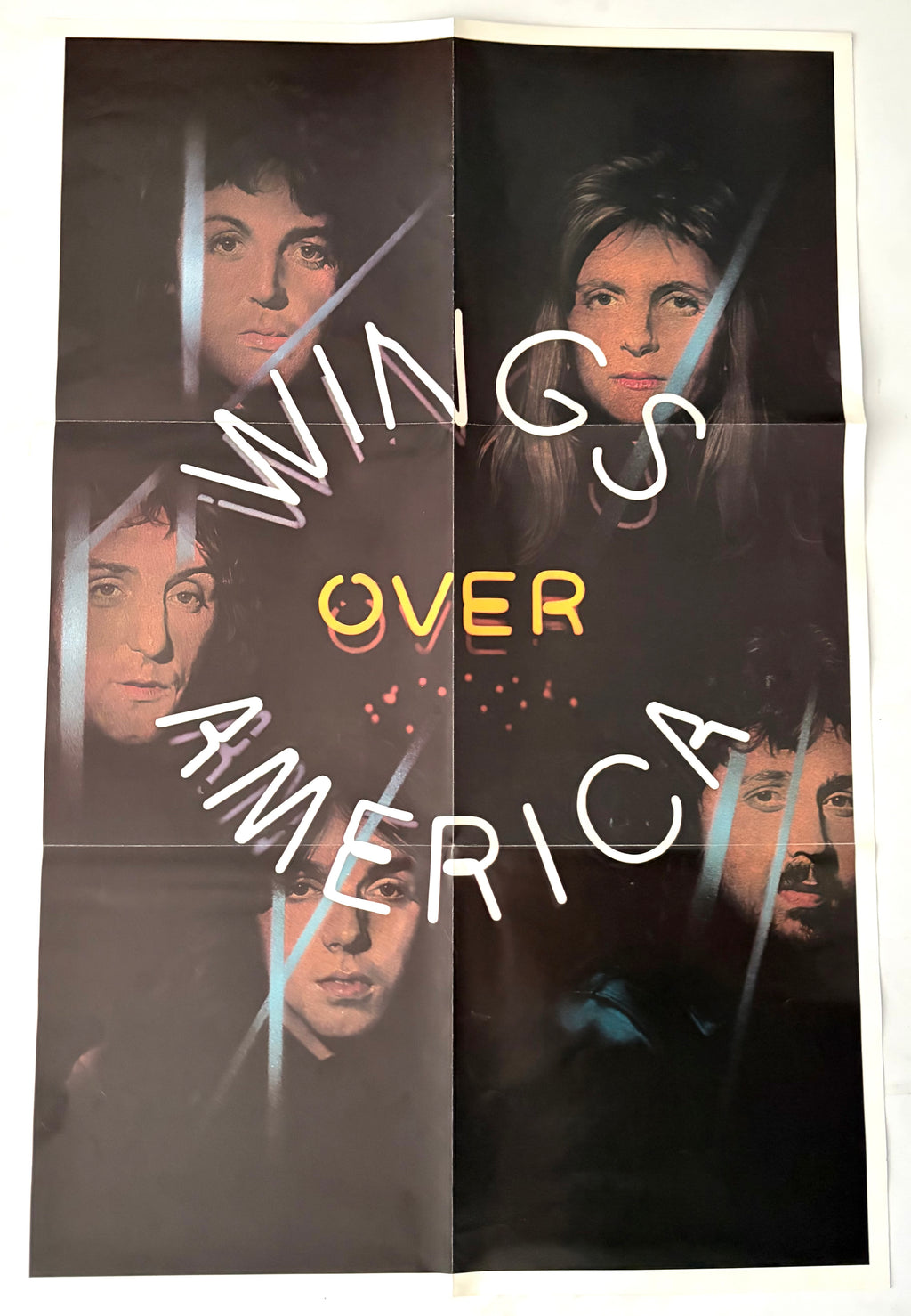 Wings - Wings Over America - Triple LP 12" Vinyl Album with Posters (1976)