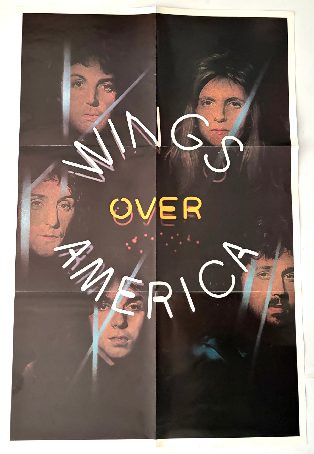 Wings - Wings Over America - Triple LP 12" Vinyl Album with Posters (1976)
