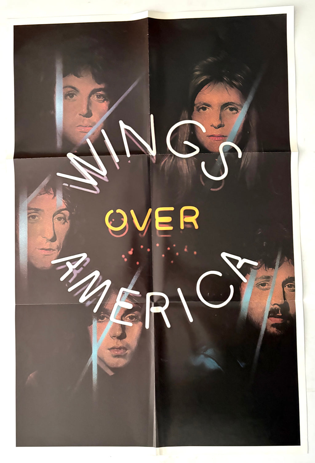Wings - Wings Over America - Triple LP 12" Vinyl Album with Posters (1976)