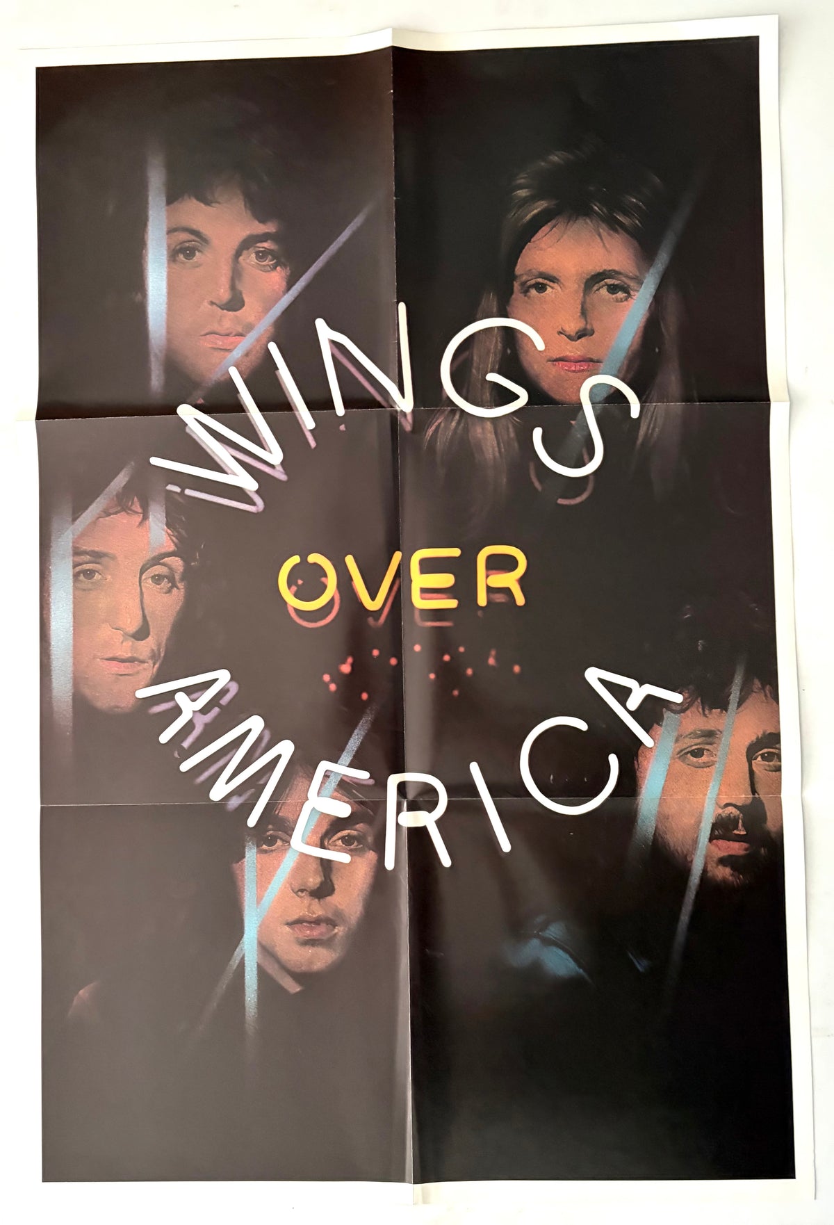 Wings - Wings Over America - Triple LP 12" Vinyl Album with Posters (1976)