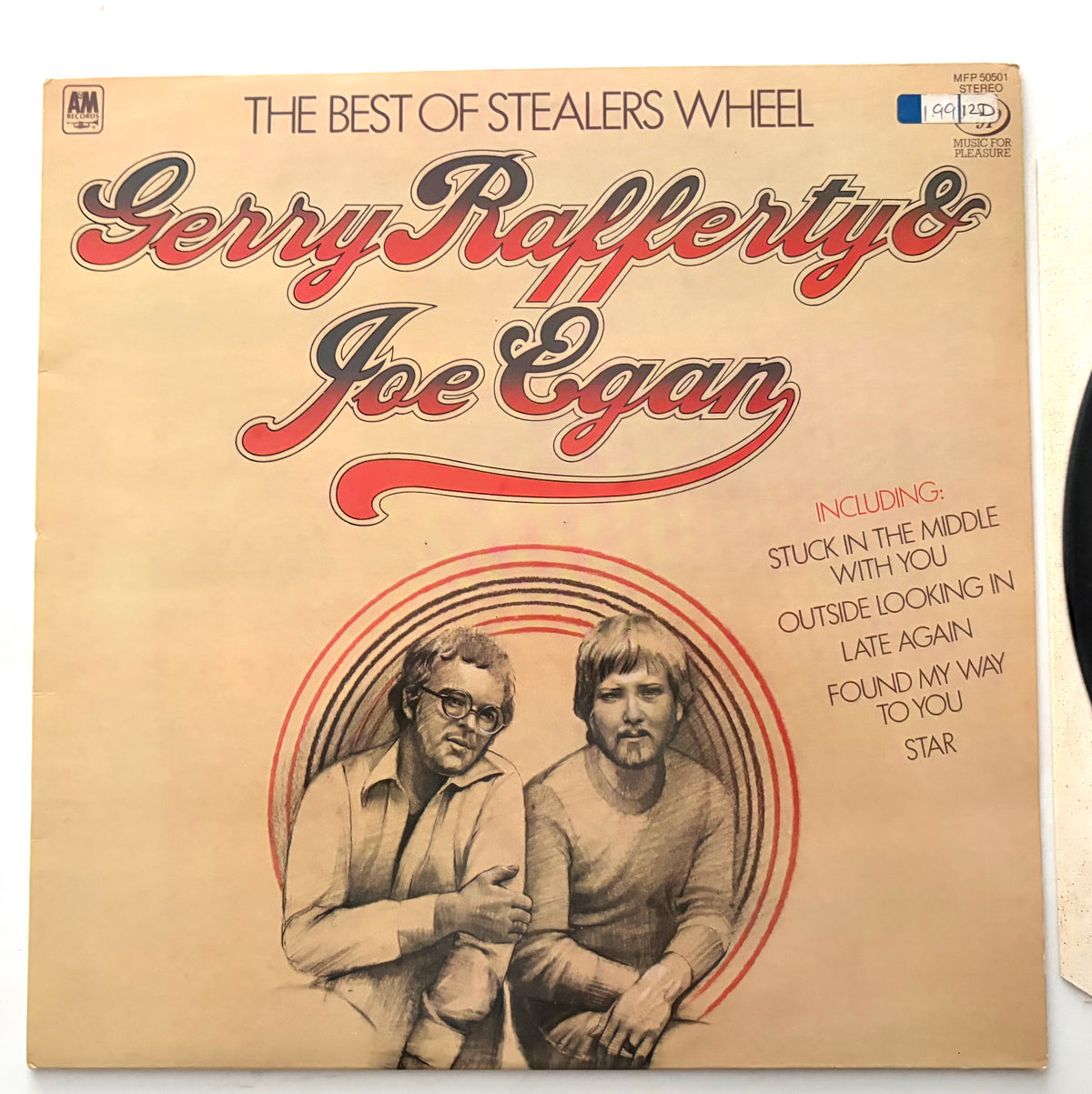 Gerry Rafferty & Joe Egan - The Best Of Stealers Wheel - LP Vinyl Album (1978)