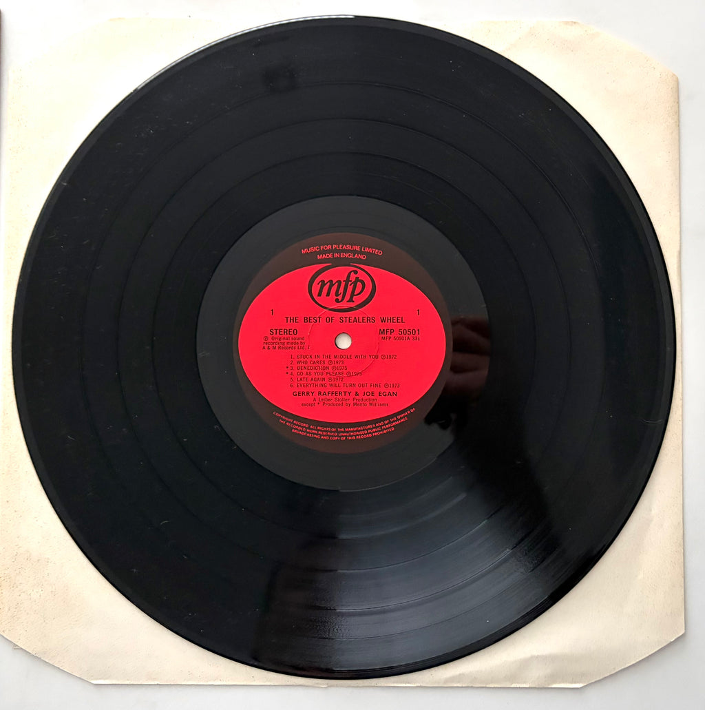 Gerry Rafferty & Joe Egan - The Best Of Stealers Wheel - LP Vinyl Album (1978)