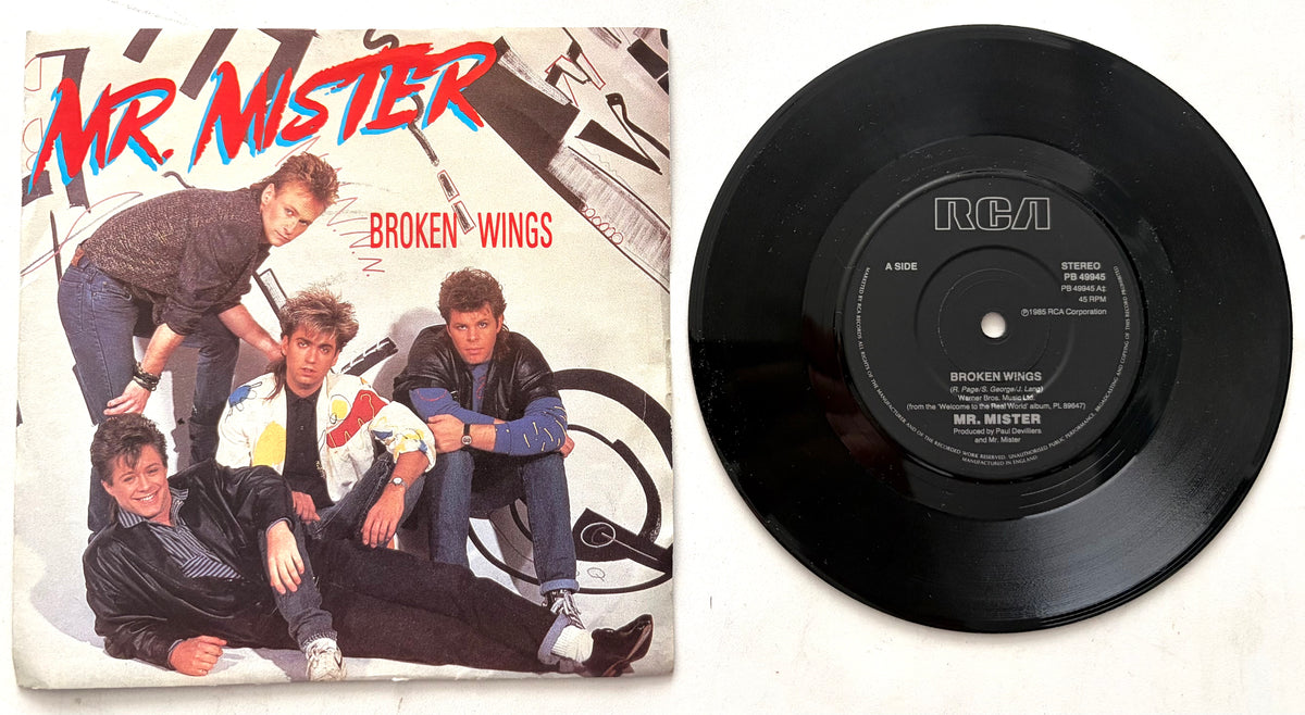 Mr Mister - Broken Wings - 7" Vinyl Single (1985)