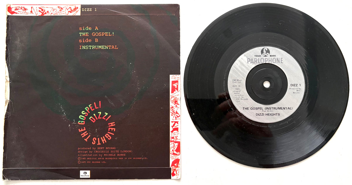 Dizzi Heights - The Gospel - 7" Vinyl Single (1985)