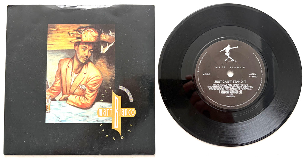 Matt Bianco - Just Can't Stand It - 7" Vinyl Single, YZ62 (1986)
