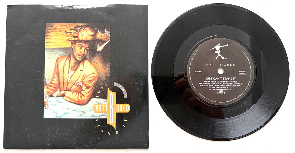 Matt Bianco - Just Can't Stand It - 7" Vinyl Single, YZ62 (1986)
