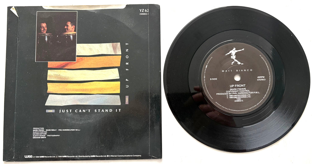 Matt Bianco - Just Can't Stand It - 7" Vinyl Single, YZ62 (1986)