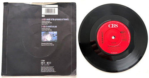 Alison Moyet - Weak In The Presence Of Beauty - 7" Vinyl Single, MOYET2 (1987)