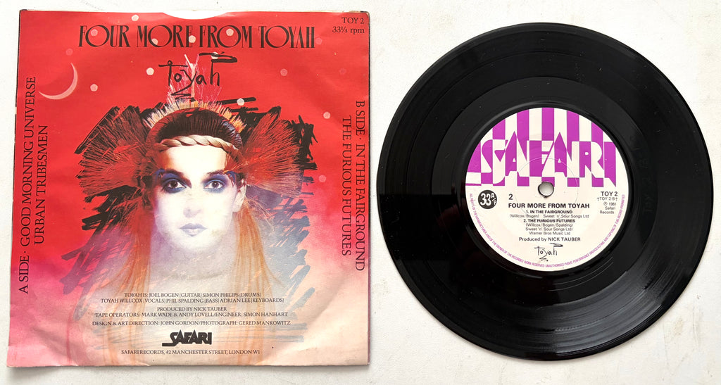 Toyah - Four More From Toyah - 7" EP Vinyl Single (1981)