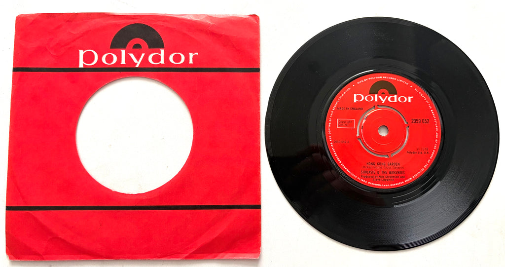 Siouxsie & The Banshees - Hong Kong Garden - 7" Vinyl Single (1978)
