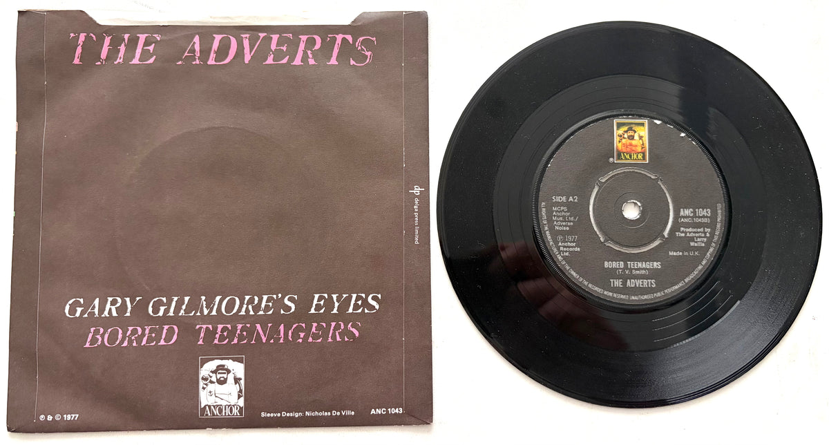 The Adverts - Gary Gilmore's Eyes - 7" Vinyl Single (1977)