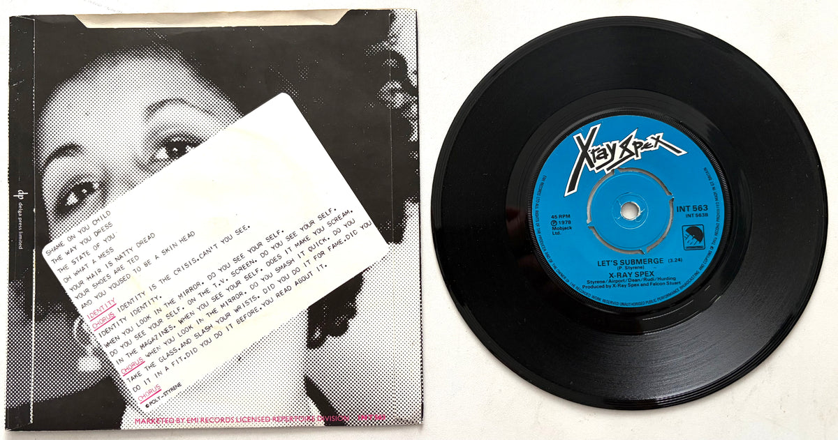 X-Ray Specs - Identity - 7" Vinyl Single (1978)