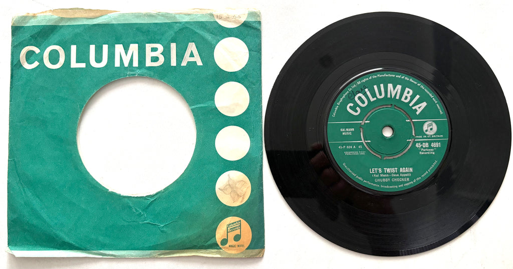 Chubby Checker - Let's Twist Again - 7" Vinyl Single (1961)