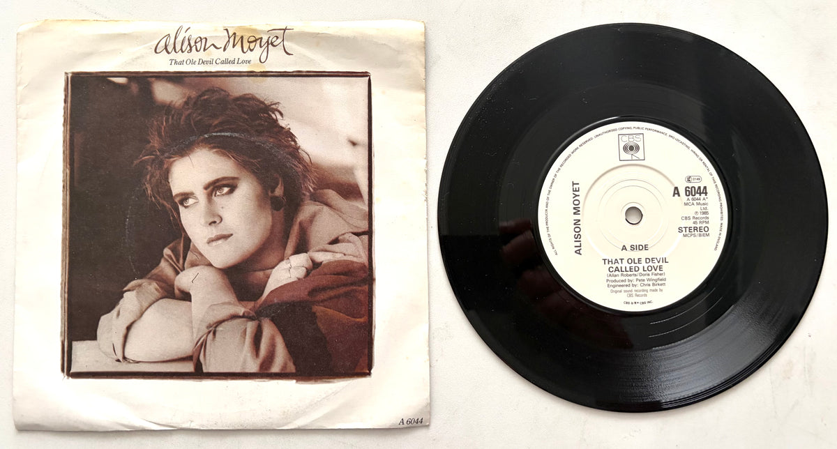 Alison Moyet - That Ole Devil Called Love - 7" Vinyl Single (1985)