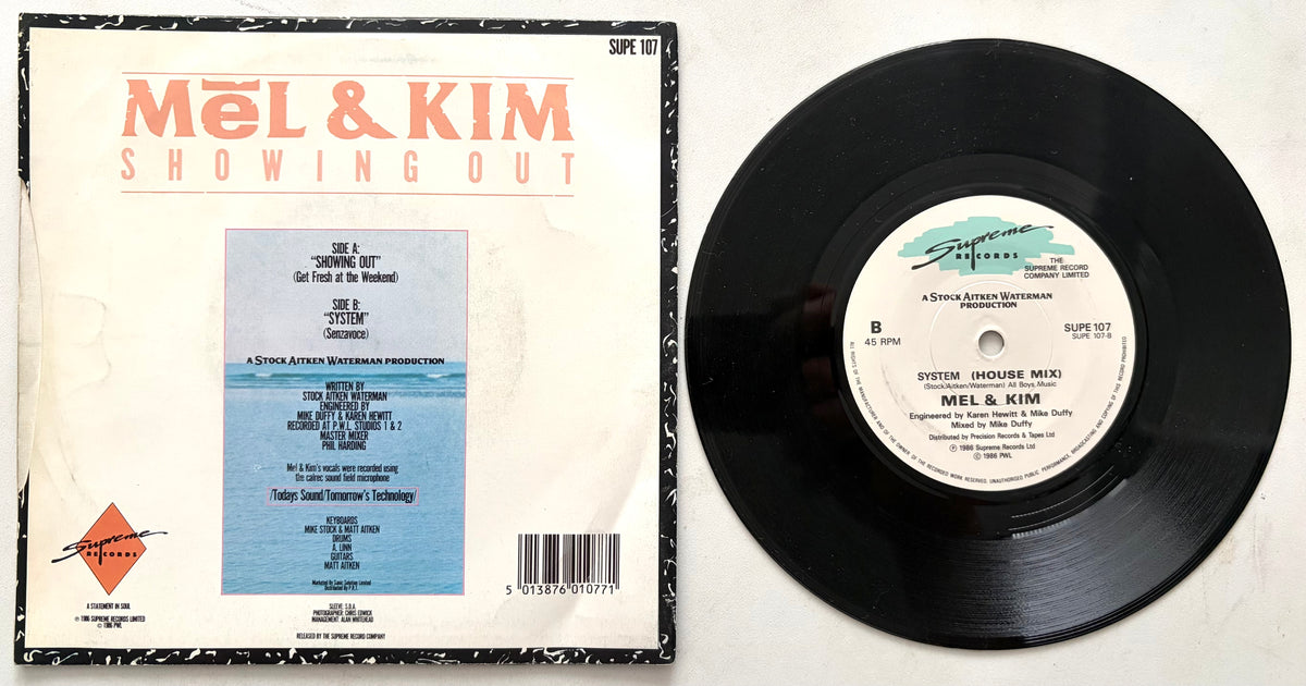 Mel & Kim - Showing Out - 7" Vinyl Single (1986)