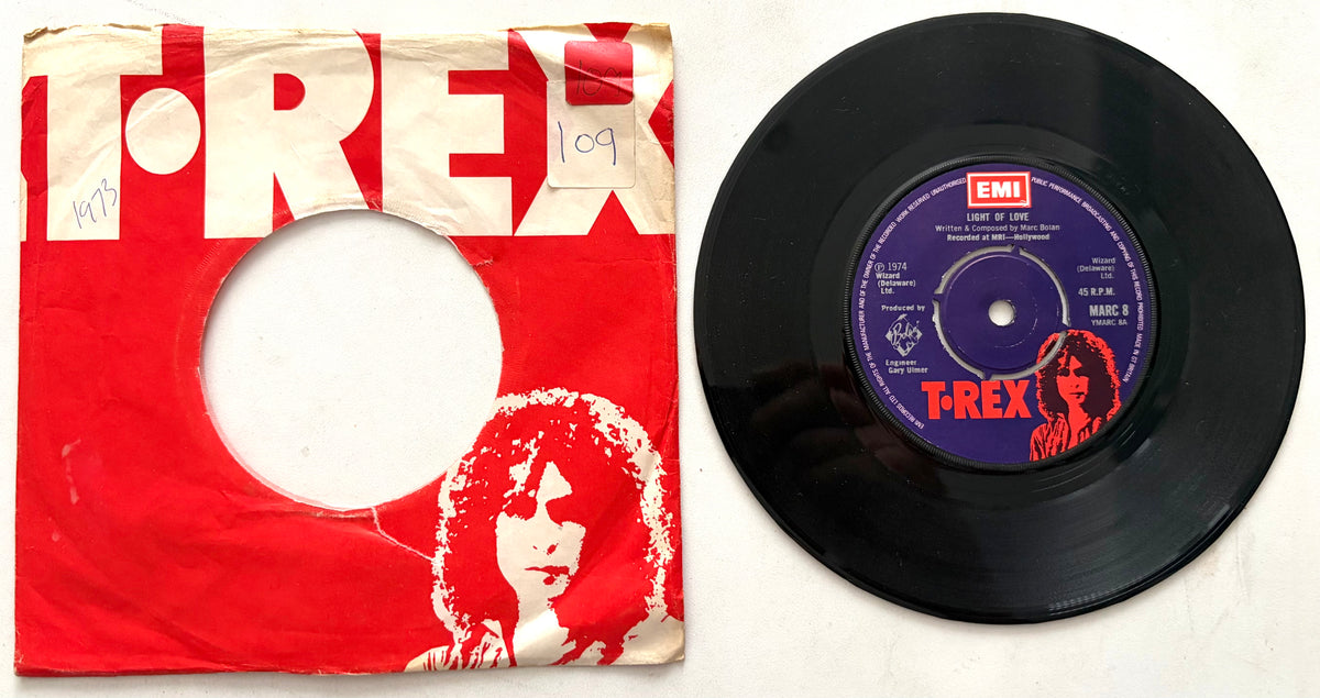T-Rex - Light Of Love - 7" Vinyl Single (1974)